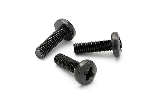 RC Radiostyrt Binder Head Screw M3X10Mm (6 Pcs)