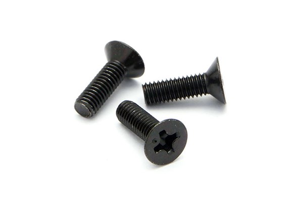 RC Radiostyrt Flat Head Screw M3 X 10Mm (6Pcs)