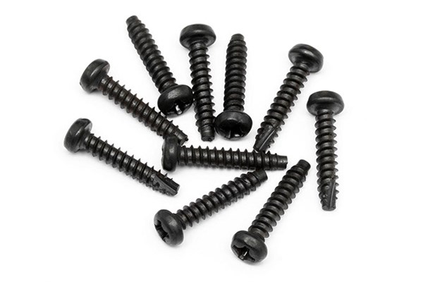 RC Radiostyrt Tp. Button Head Screw M3X15Mm 10Pcs - DT