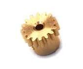 RC Radiostyrt Brass pinion gear 17T 1P - 10201