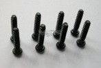 RC Radiostyrt Round Head Self Tapping Hex Screw 3x15 8pcs. - 85179