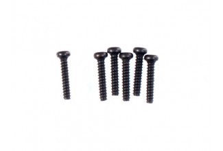 RC Radiostyrt Round Head Self Tapping Hex Screw 2x10 6pcs - 10238