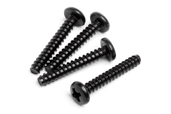 RC Radiostyrt Round Head Screw M3x18 4Pcs - All Strada