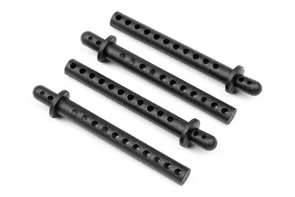 RC Radiostyrt Body Posts 4Pcs - SC