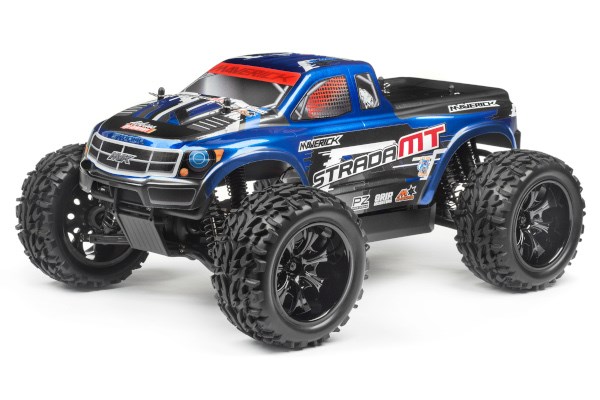 Bild p MONSTER TRUCK PAINTED BODY BLUE - MT