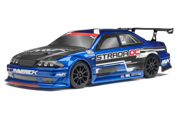 RC Radiostyrt DRIFT CAR PAINTED BODY BLUE - DC