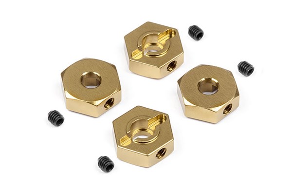 RC Radiostyrt ALUMINUM WHEEL HEX 4PCS - MV22802