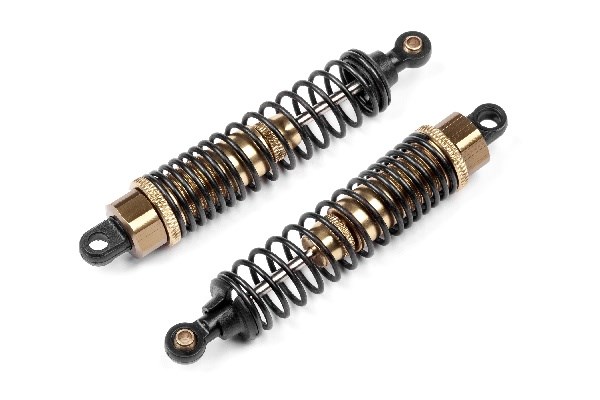 RC Radiostyrt ALUMINUM SHOCK SET - XB/SC/XT/RX/DT 2PCS