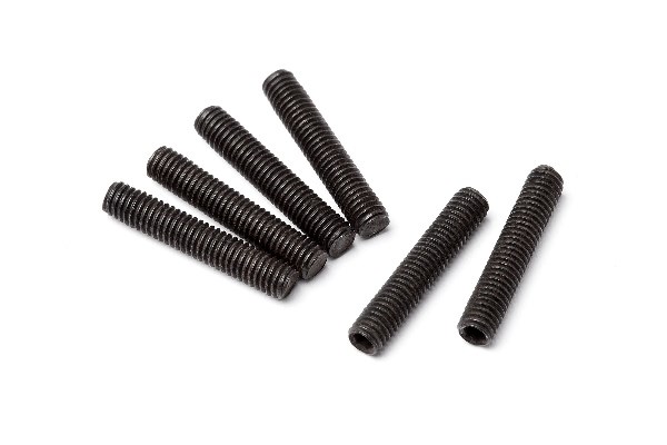 RC Radiostyrt Grub Screw M3x15 6pcs - XB,SC,MT,XT,RX,DT