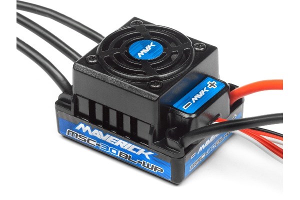 RC Radiostyrt MSC-30BL-WP BRUSHLESS SPEED CONTROLLER T-PLUG