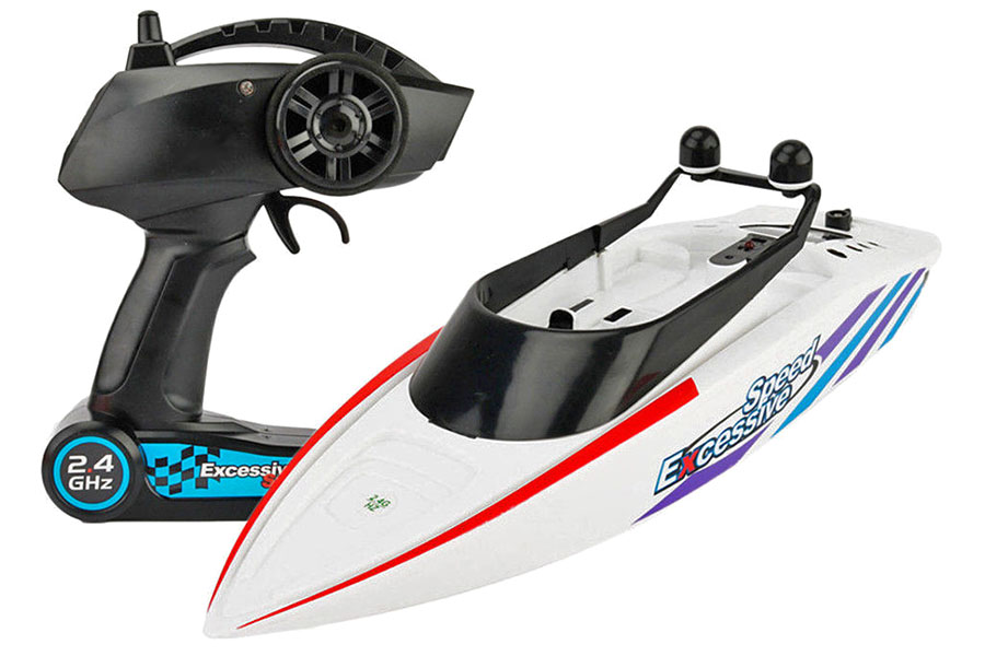 Radiostyrd båt - Gear4Play NRG23 Racing Boat - 2,4Ghz - RTR