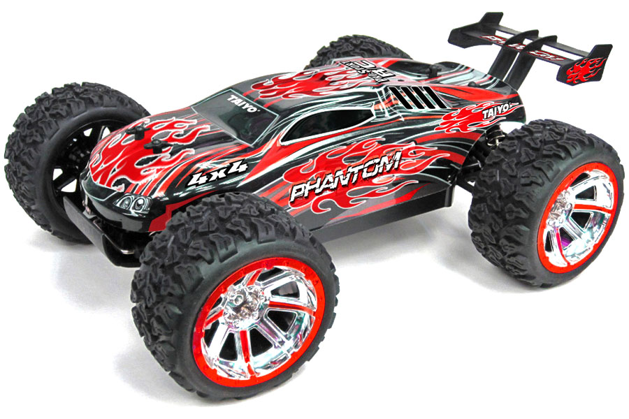 RC Radiostyrt Radiostyrd bil - 1:10 - Phantom 4WD - Röd - RTR