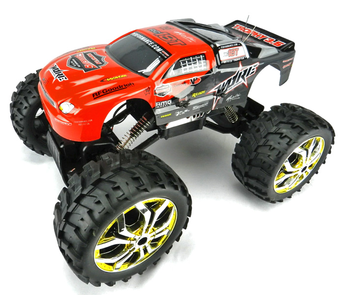 Bild p� Radiostyrda bilar - 1:10 - NqD Crawler King - RTR