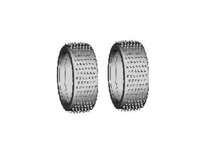 RC Radiostyrt Rear tires - 85023