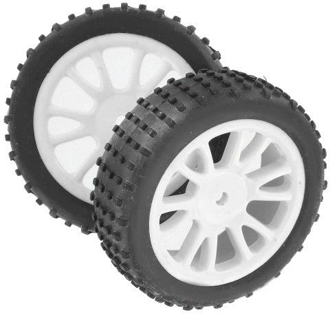 RC Radiostyrt Buggy front wheels 1:16 2pcs - 85007