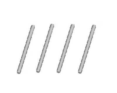 Rear Lower Suspension Pins - 86028