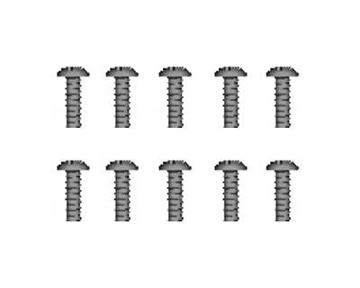 RC Radiostyrt Cap Head Self Tapping Screws 2.6*8 - 86070