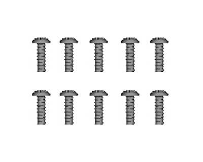 RC Radiostyrt Cap Head Self Tapping Screws 2.6*8 - 86070