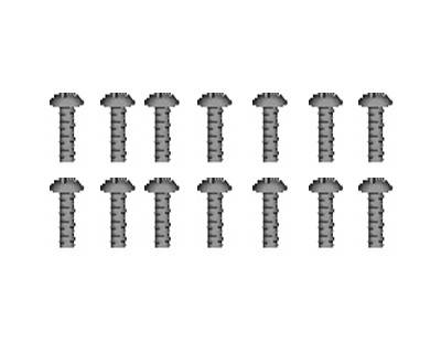 RC Radiostyrt Cap Head Self Tapping Screws 2.6*6 - 86069