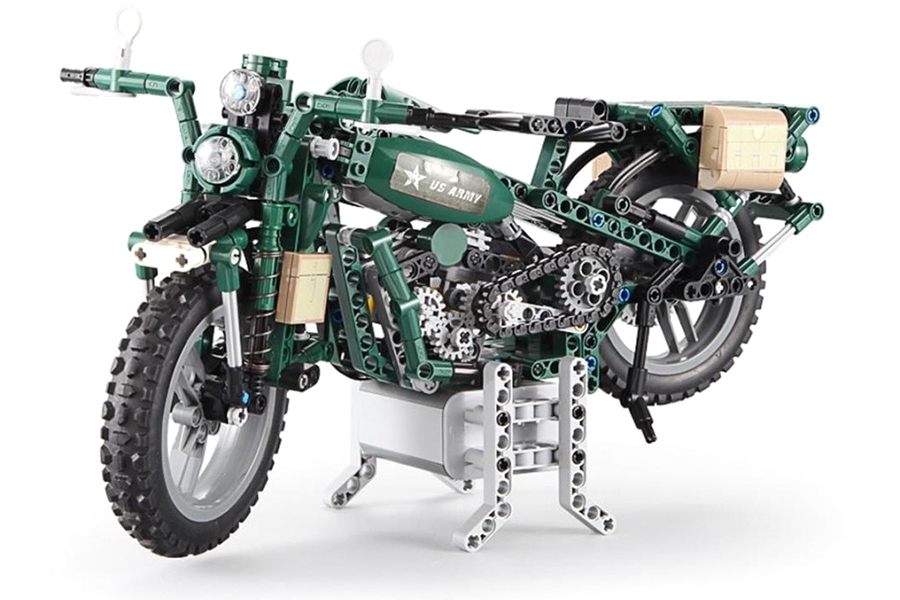 RC bygg modell - CaDA Technic Motorcykel - 2,4Ghz - DE