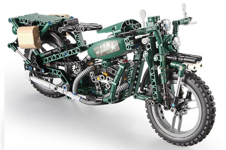 Bygg modell - CaDA Technic Motorcykel - 2,4Ghz - DE