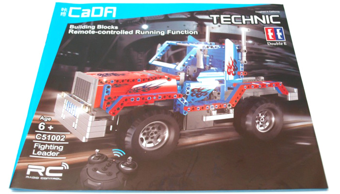 RC bygg modell - CaDA Technic Optimus - 2 in 1 - 2,4Ghz - DE