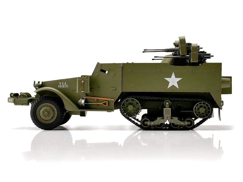 RC Militärfordon - M16 Half-track - 1:16 - 2,4Ghz - RTR
