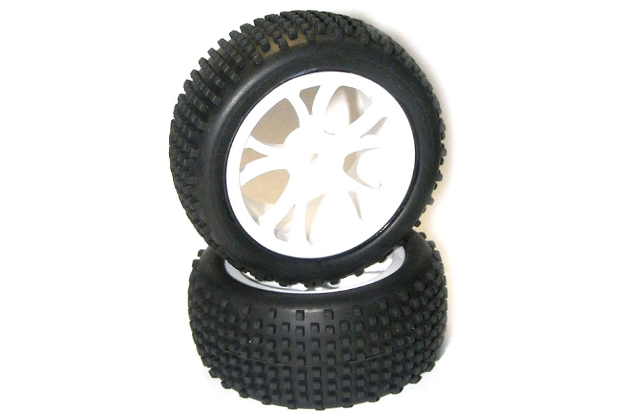 RC Radiostyrt Buggy 1:10 rear wheels 2pcs - 10303