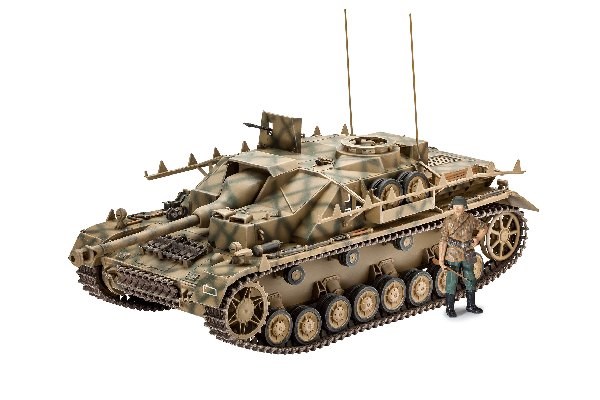 Byggmodell stridsvagn - Sd,Kfz, 167 StuG IV - 1:35 - Revell