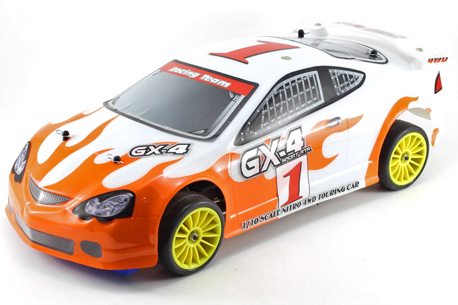 Bild p� Demo - Metanol bil - 1:10 - FS Racing GX-4 Touring 4WD - 15Cxp - RTR