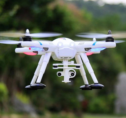 Bild p� Demo - Auto Pathfinder FPV Quadcopter with GPS + Camera Mount V303  - Kamera ing&aring;r - 2,4Ghz - RTF