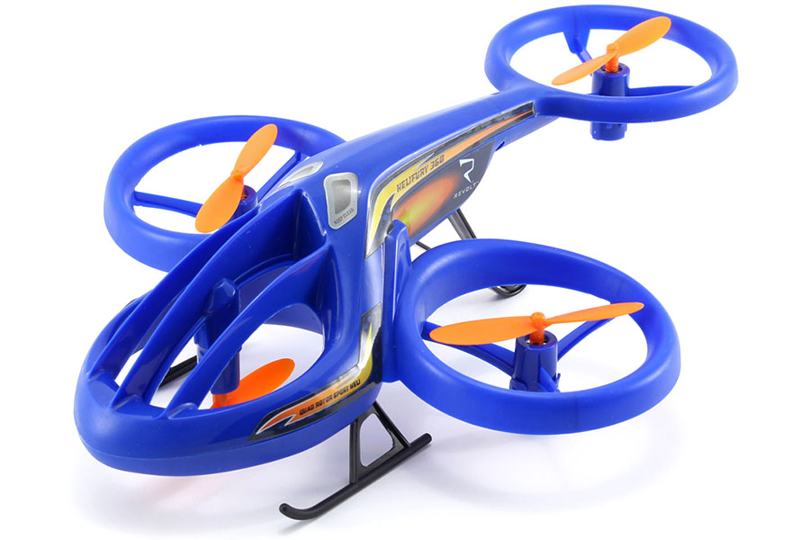 Bild p� Radiostyrd dron - Mini copter Helifury - 4ch - 2,4Ghz - RTF