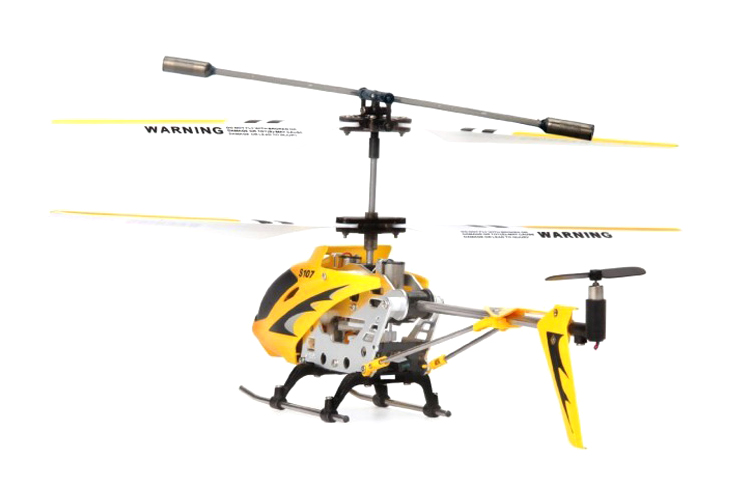 Radiostyrd helikopter - Syma S107G Gul - 3,5ch - RTF