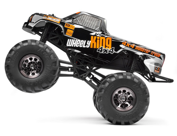 Radiostyrda bilar - 1:10 - Wheely King 4wd - 2,4Ghz - RTR