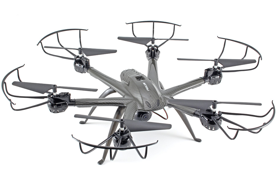 Radiostyrd Dron - Hexacopter FX120 FPV WiFi - Kamera - 2,4Ghz - RTF