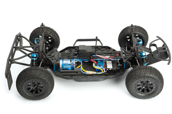 Radiostyrd bil - 1:10 - S10 Blast SC 2 - 2,4GHz - RTR