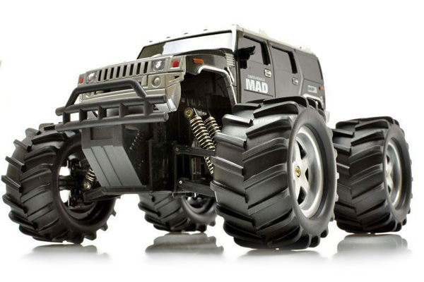 Demo - Radiostyrd bil - 1:16 - Mad Monster Max Black - RTR