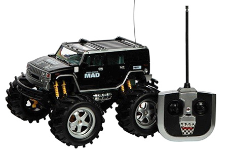 Demo - Radiostyrd bil - 1:16 - Mad Monster Max Black - RTR