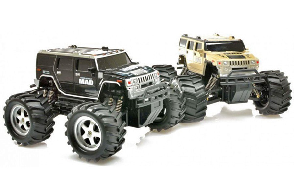 Radiostyrd bil - 1:16 - Mad Monster Max Black - RTR