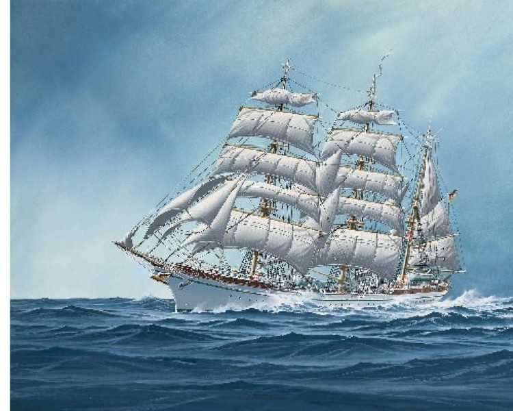 Byggmodell segelbåt - Cutty Sark 150th Anniv. - 1:220 - Revell