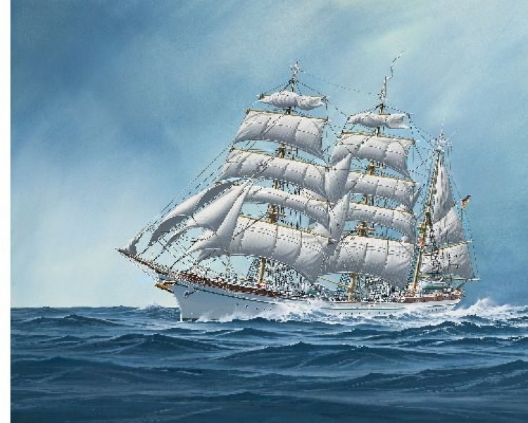 Byggmodell segelbt - Cutty Sark 150th Anniv. - 1:220 - Revell