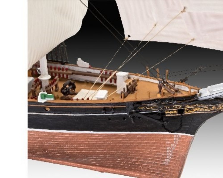 Byggmodell segelbåt - Cutty Sark 150th Anniv. - 1:220 - Revell