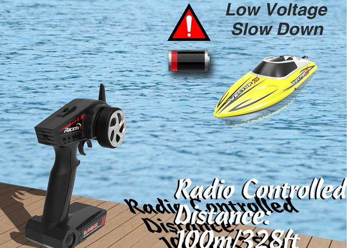 Radiostyrd båt - Vector XS - 2,4Ghz - RTR