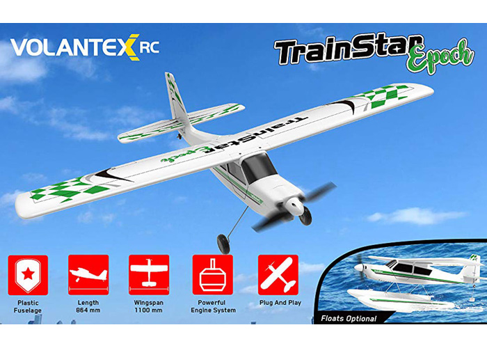 Radiostyrt Flygplan - TrainStar Epoch V2 - 2,4Ghz - SRTF