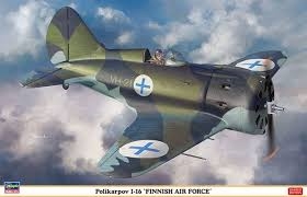 RC Radiostyrt Byggmodell - Polikarpov I-16 Finnish Air Force - 1:32 - Hasegawa