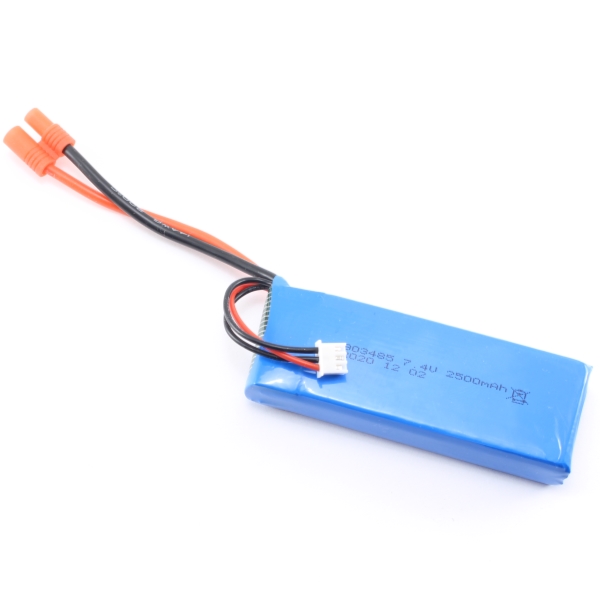 RC Radiostyrt Batteri - 7,4V 2500mAh LiIon X8C-18