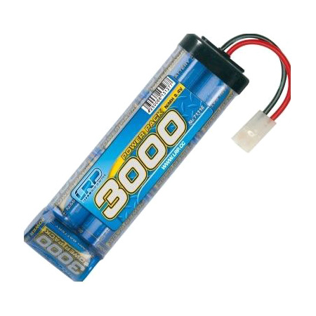 RC Radiostyrt Batteri - 8,4V 3000mAh NiMH - LRP