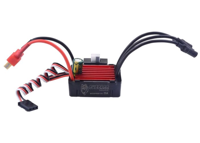 Bild p� Rocket 25A 2S ESC waterproof Borstl&ouml;s