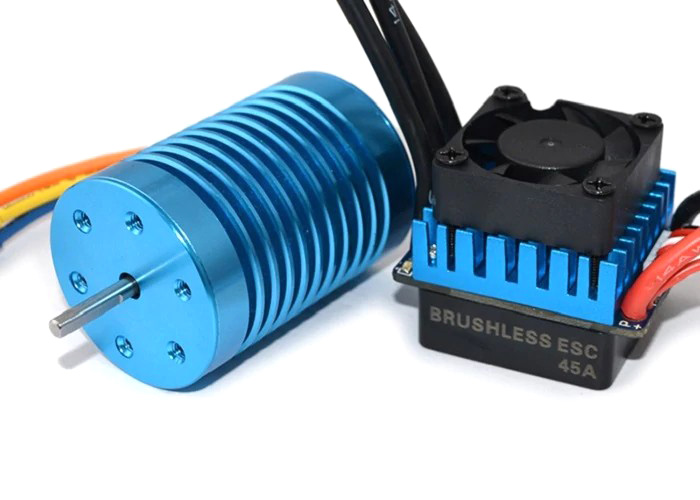 Thumbnail 734 f�r Brushless motor Rocket F540 V2 3000KV ESC 60A