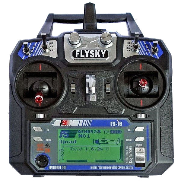 Sändarpaket - 6CH 2,4Ghz - FS-i6 + FS-iA6B AFHDS 2A i-Bus PPM - FlySky